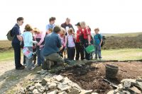Excavation at Penycloddiau Mound